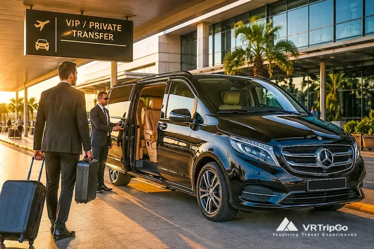 VIP transfer from Antalya Airport to Belek with luxury private transportation and premium airport service
