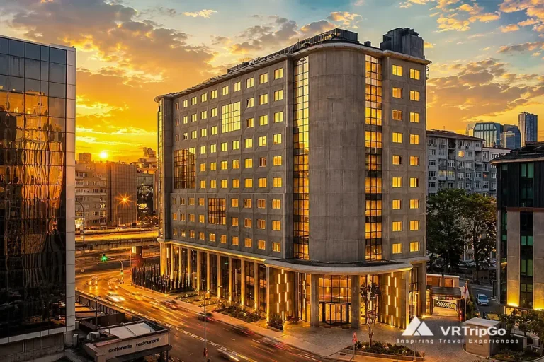 Luxury Hotels in Istanbul, Melas Istanbul Hotel at golden sunset.