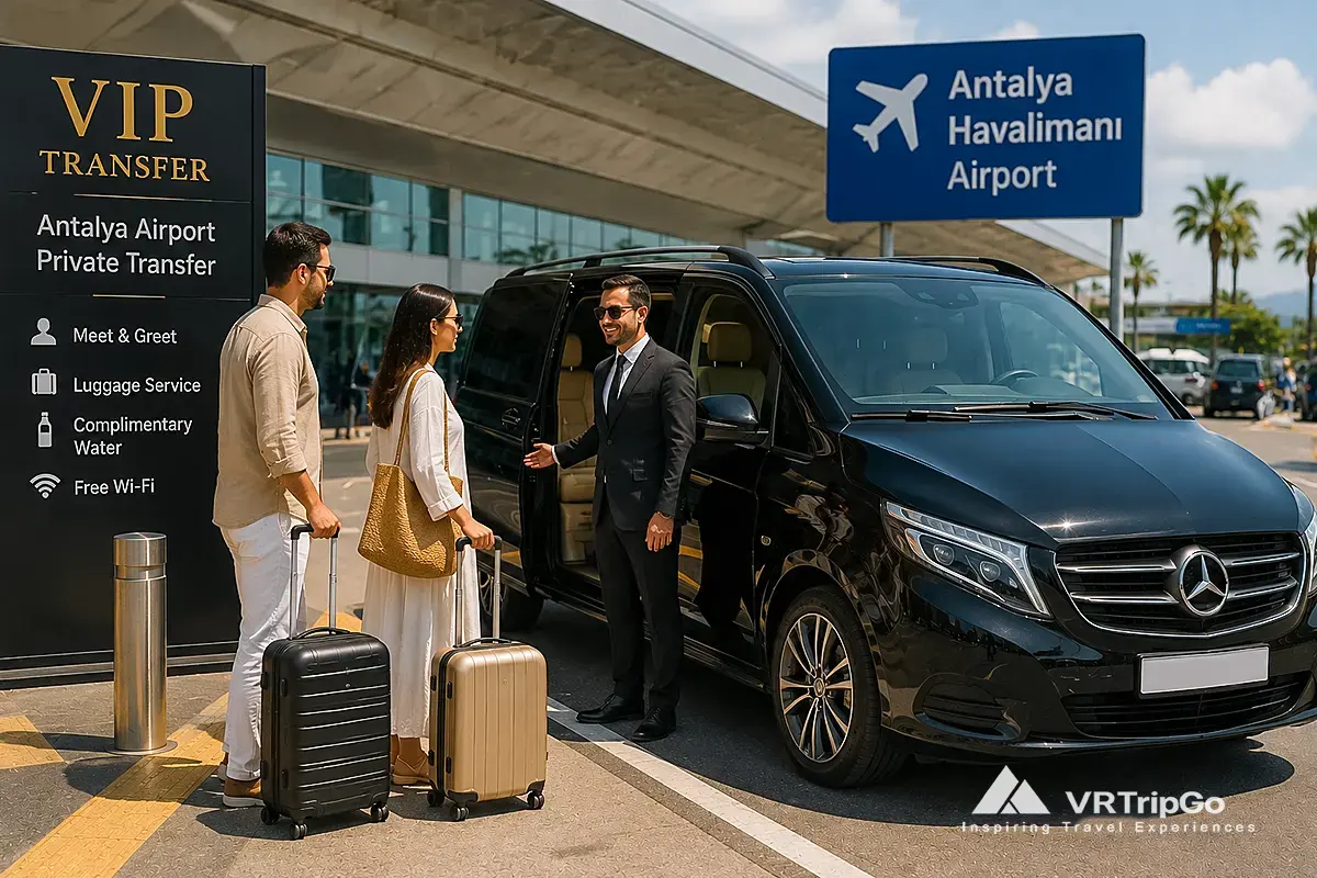 VIP transfer from Antalya Airport to Alanya with luxury private airport transportation service
