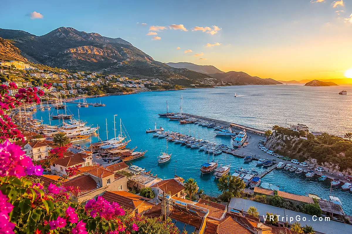Kaş Day Tour with Panoramic Harbor Views and Turquoise Mediterranean Waters