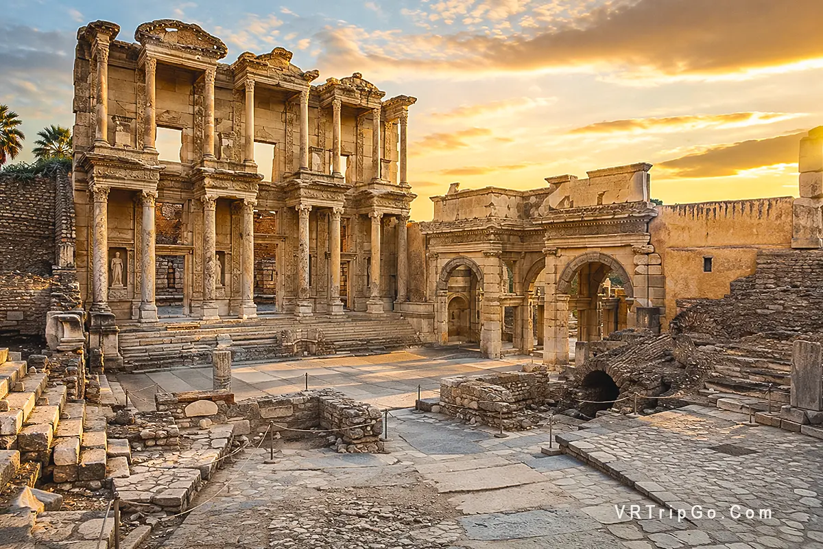 Ephesus Tour from Didim Exploring the Iconic Library of Celsus and Ancient Roman Ruins