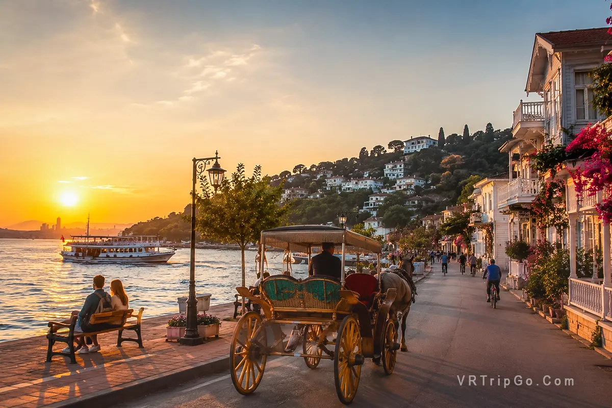 Princes’ Islands Tour with Scenic Ferry Ride, Historic Waterfront Villas and Beautiful Island Views