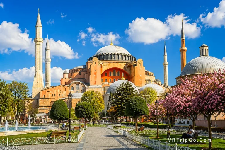 Hagia Sophia Tour with Beautiful Gardens, Historic Architecture and Scenic Views in Istanbul