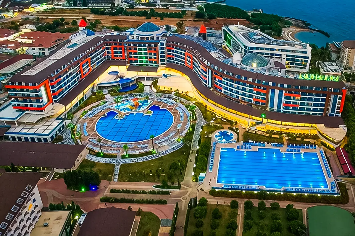 Lonicera Resort & Spa Hotel, one of the Best Family Hotels in Alanya, with outdoor pools by the sea in Turkler.