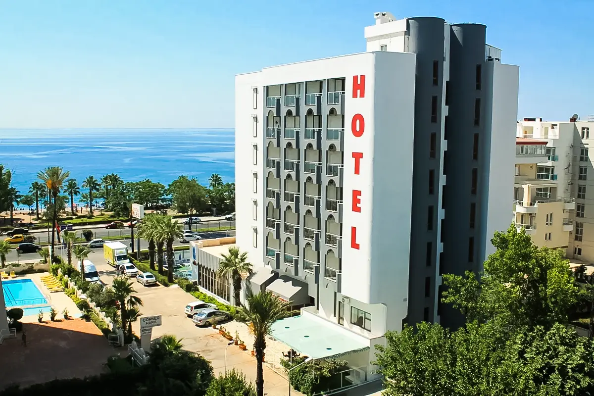 Olbia Hotel overlooking Konyaalti Beach, featured among Cheap Hotels Near the Beach in Antalya.