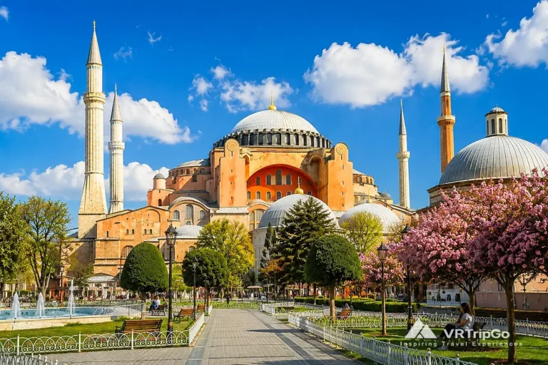 Hagia Sophia Tour with Beautiful Gardens, Historic Architecture and Scenic Views in Istanbul