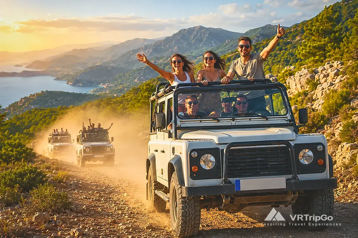 Jeep Safari Adventure Through Scenic Mountain Trails and Coastal Views