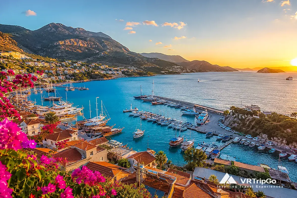 Kaş Day Tour with Panoramic Harbor Views and Turquoise Mediterranean Waters