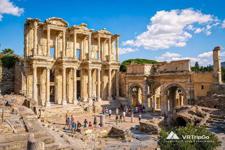 Ephesus Tour from Cesme Exploring the Ancient Library of Celsus and Roman Ruins