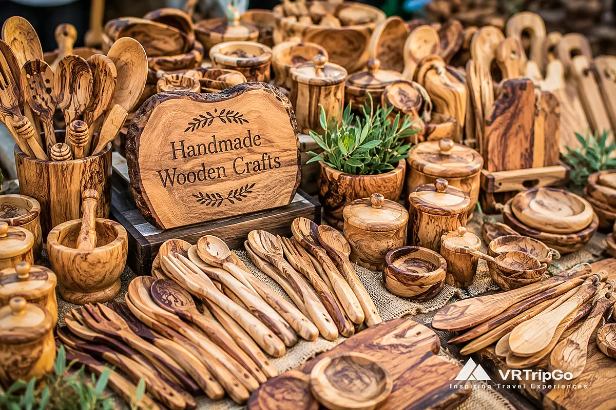 Handmade Wooden Crafts from Kemer for What to Bring Back from Kemer