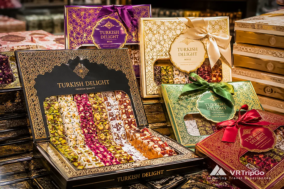 Premium Turkish Delight for What to Bring Back from Belek