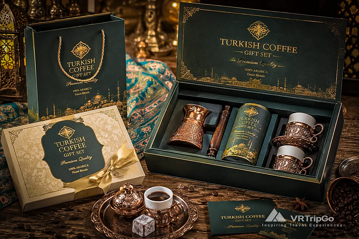 Turkish Coffee Gift Sets for What to Bring Back from Belek