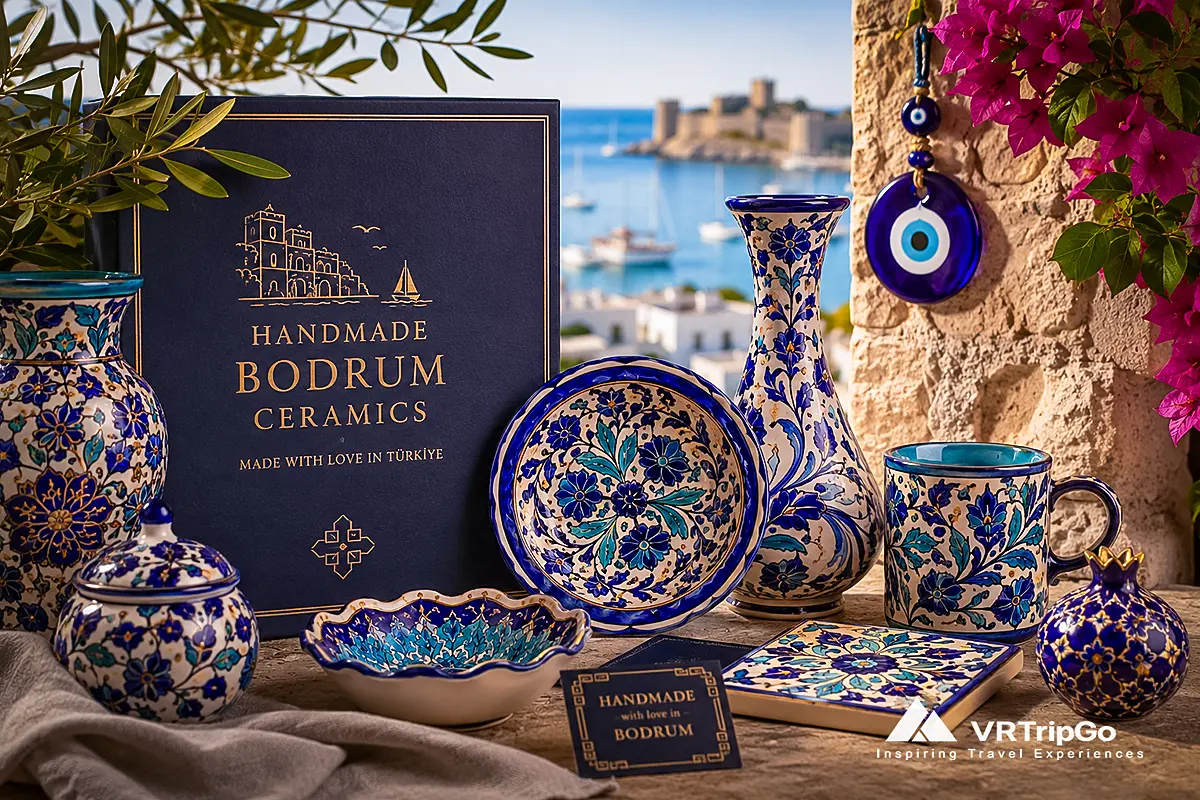 Handmade Bodrum Ceramics for What to Bring Back from Bodrum