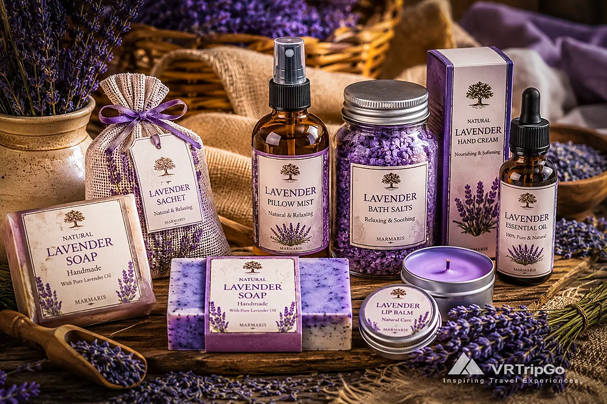 Natural Lavender Products for What to Bring Back from Marmaris