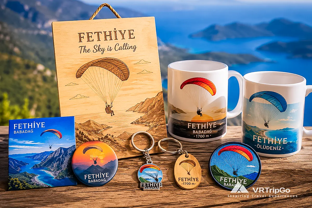 Paragliding-Themed Souvenirs for What to Bring Back from Fethiye