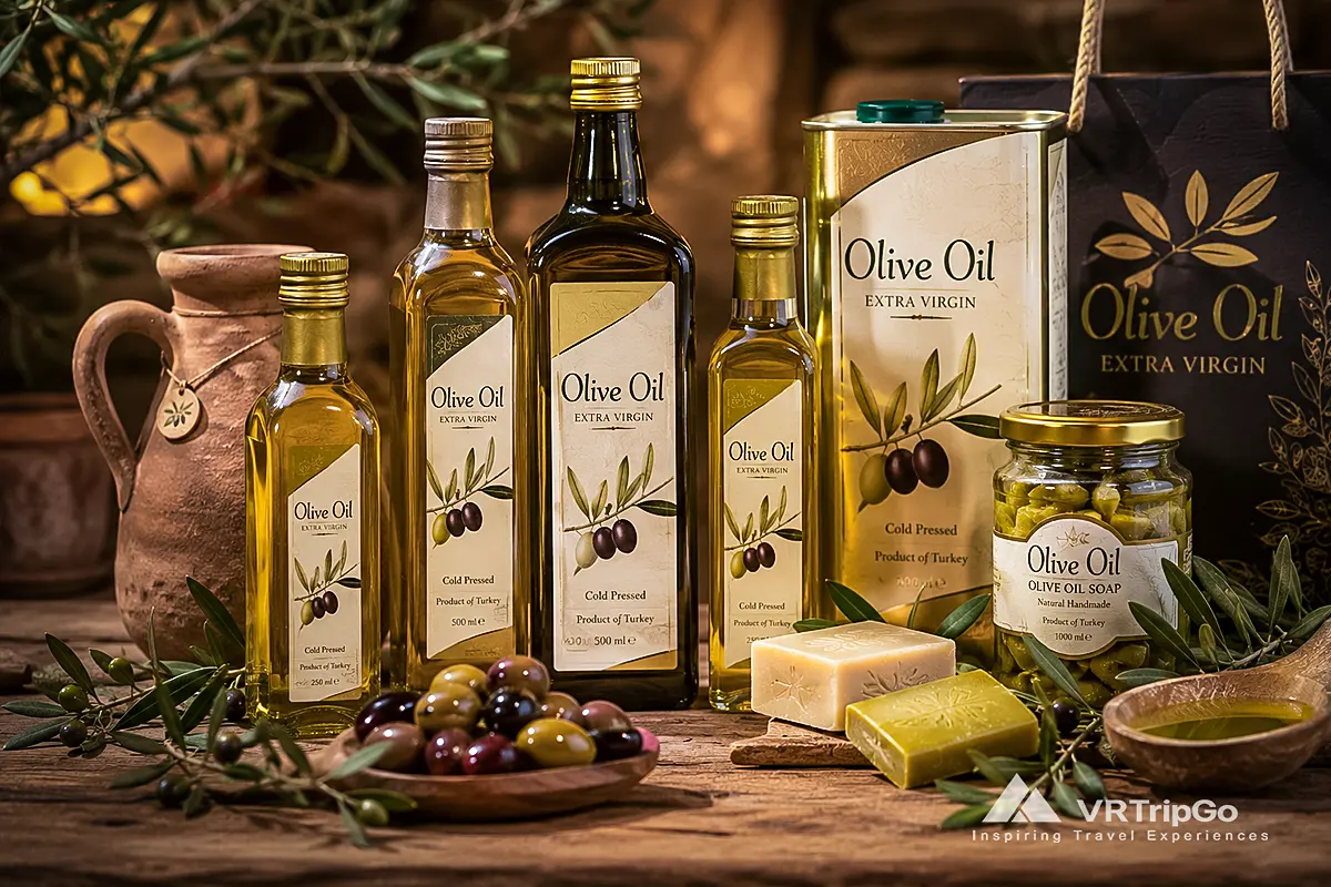 Olive Oil Products for What to Bring Back from Kusadasi