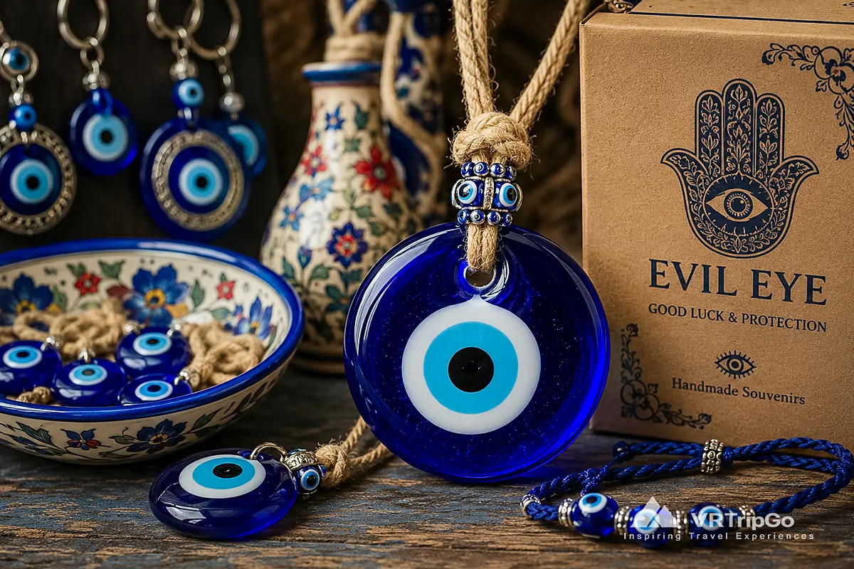 Evil Eye Souvenirs for What to Bring Back from Oludeniz